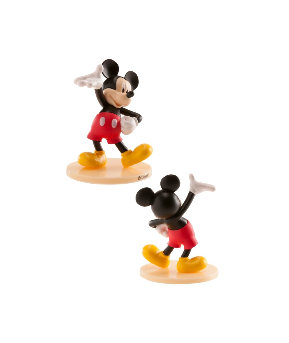 TOPOLINO SAGOMA IN PLASTICA CON BASETTA 9 CM