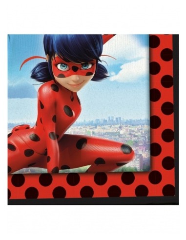 TOVAGLIOLO MIRACULOUS LADY BUG  A POIS  20PZ 33X33CM