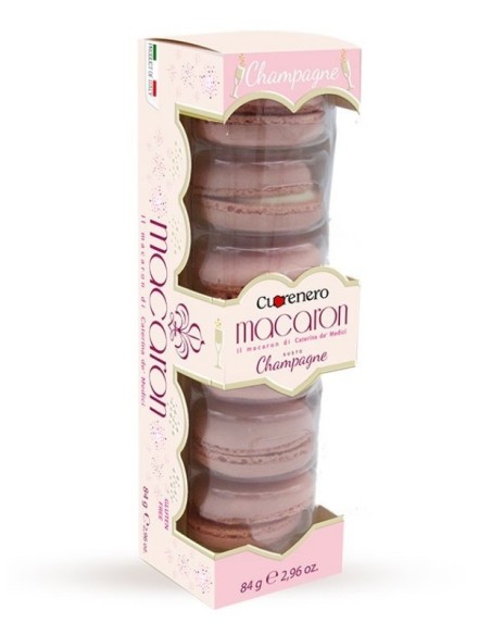 ASTUCCIO MACARON AL GUSTO CHAMPAGNE 6 PZ 84 GR
