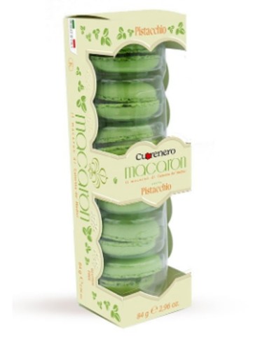 ASTUCCIO MACARON AL GUSTO PISTACCHIO 6 PZ 84 GR