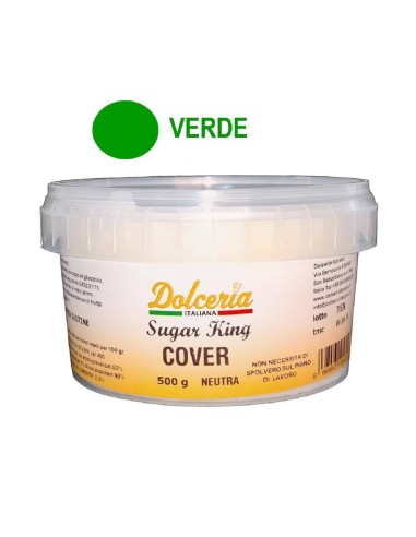 PASTA DI ZUCCHERO VERDE SUGAR KING 500 GR