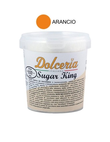 PASTA DI ZUCCHERO SUGAR KING ARANCIO 1 KG